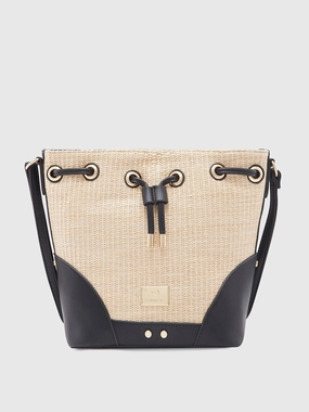 Caprese Georgia Medium Black Sling Bag