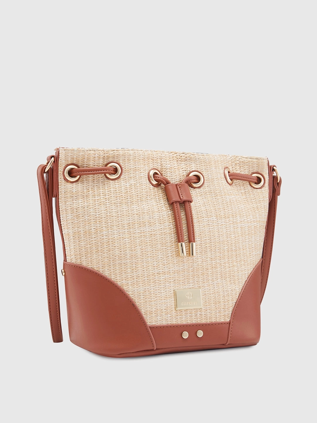 Caprese Georgia Medium Brown Sling Bag