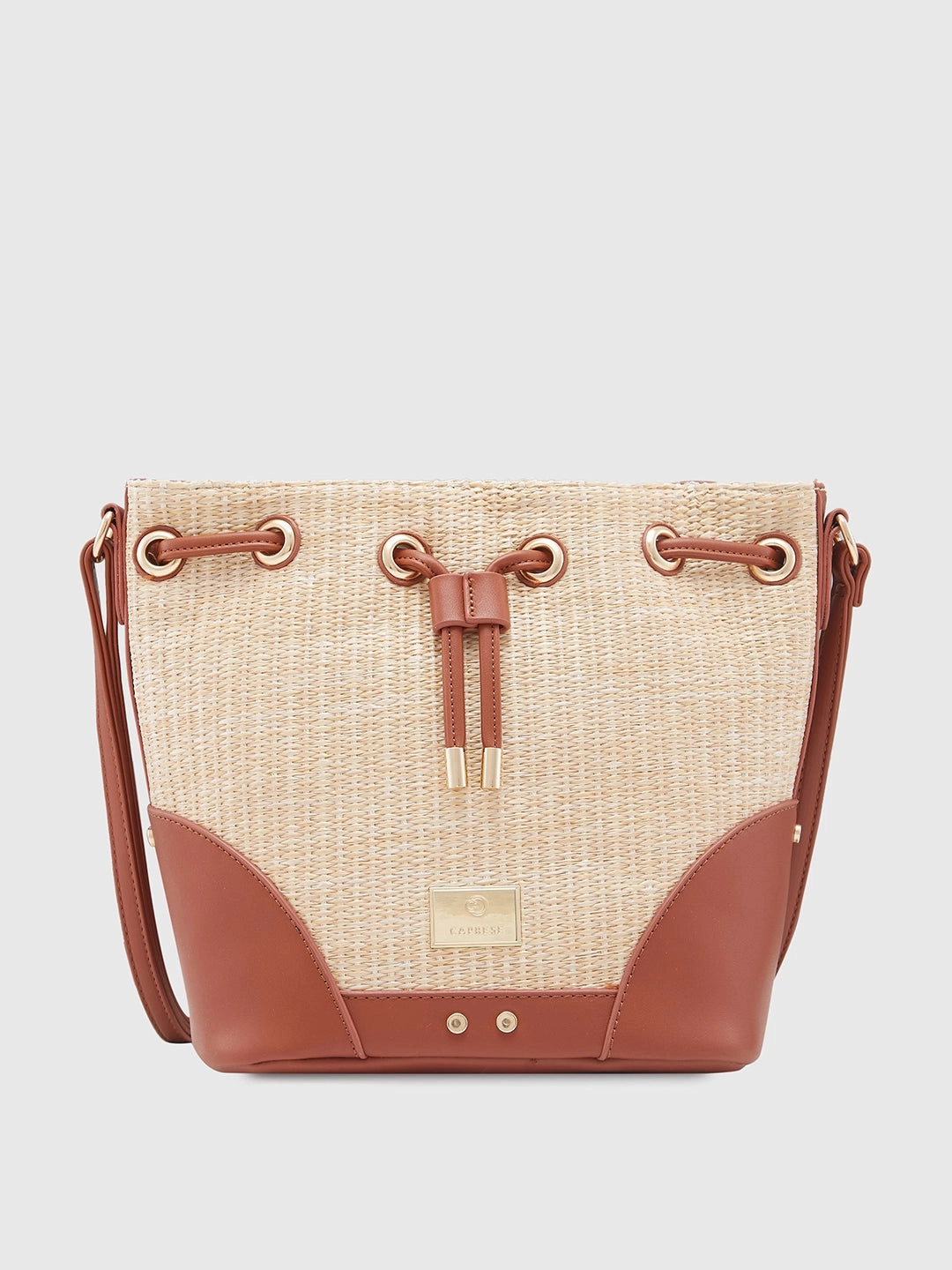 Caprese Georgia Medium Brown Sling Bag