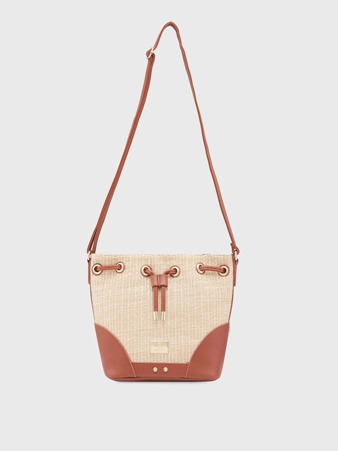 Caprese Georgia Medium Brown Sling Bag