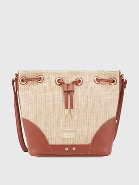 Caprese Georgia Medium Brown Sling Bag
