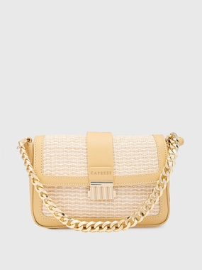 Caprese Georgia Small Light Yellow Sling Bag