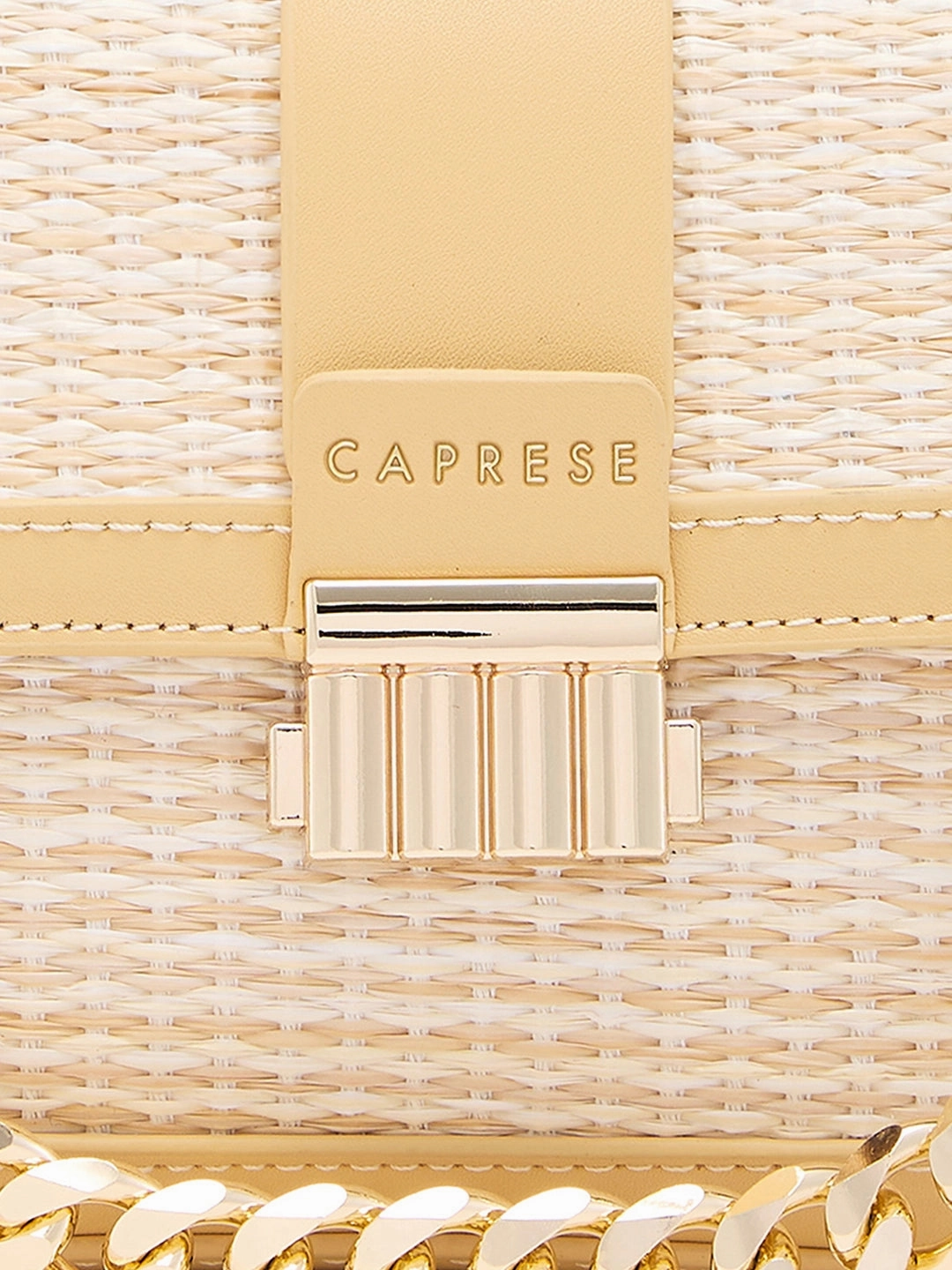 Caprese Georgia Small Light Yellow Sling Bag