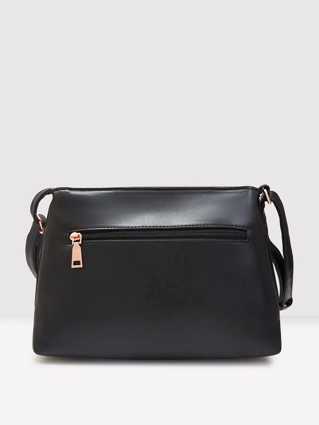 Caprese Gigi Medium Black Sling Bag