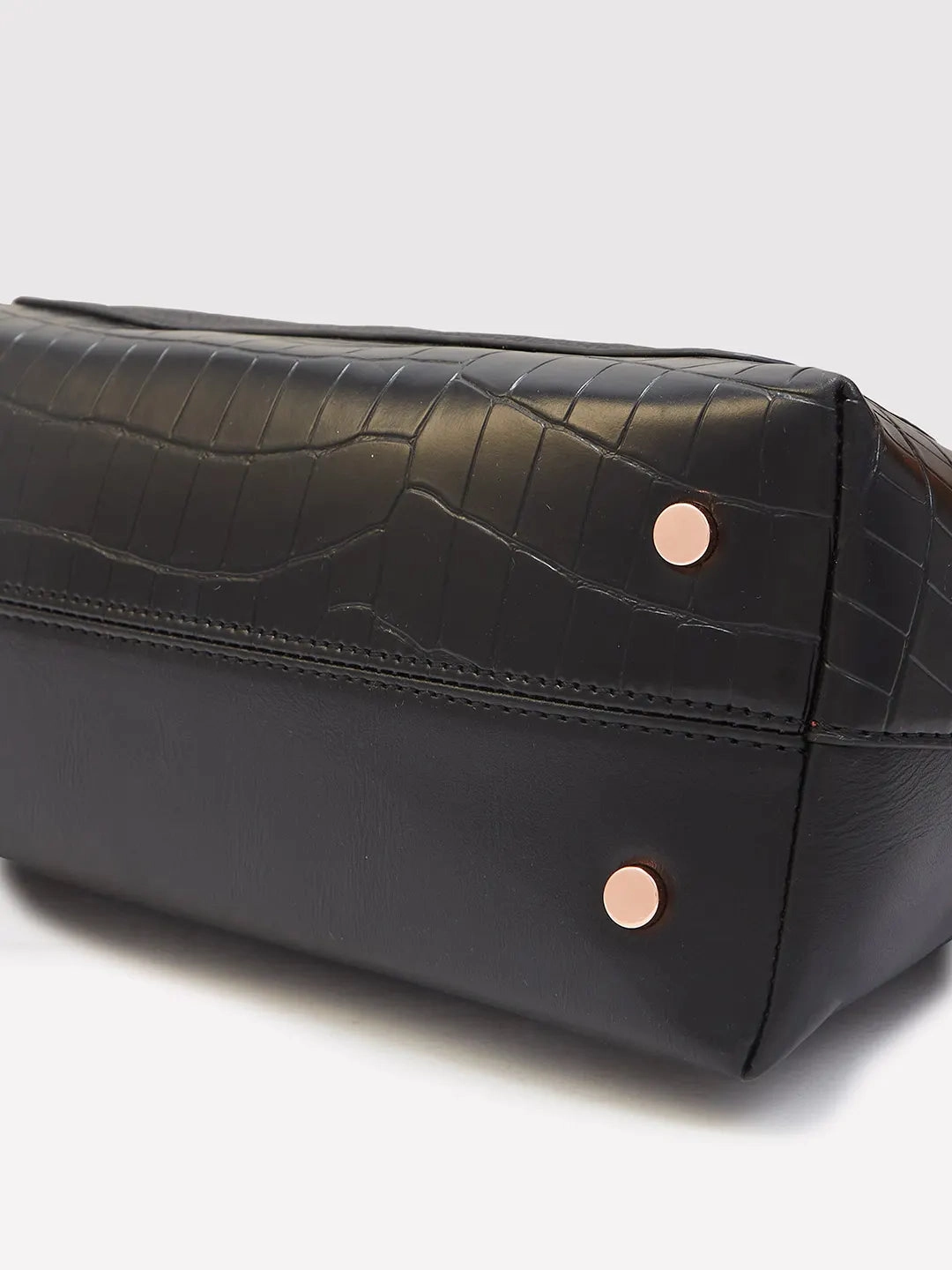 Caprese Gigi Medium Black Sling Bag