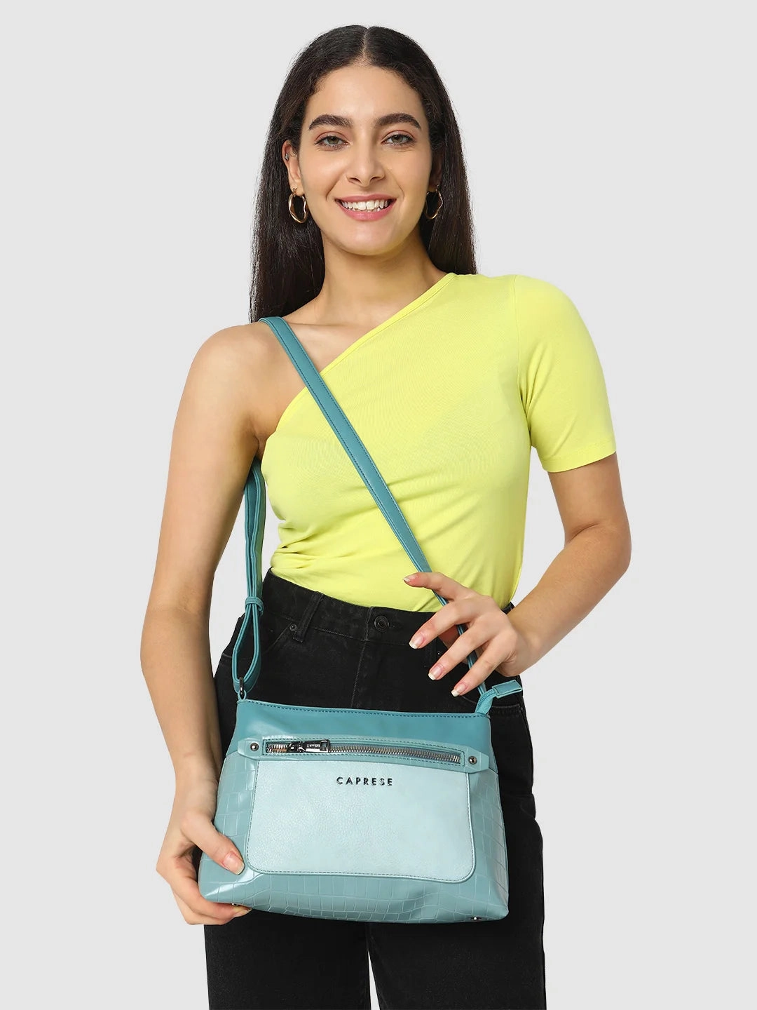 Caprese Gigi Medium Sapphire Sling Bag