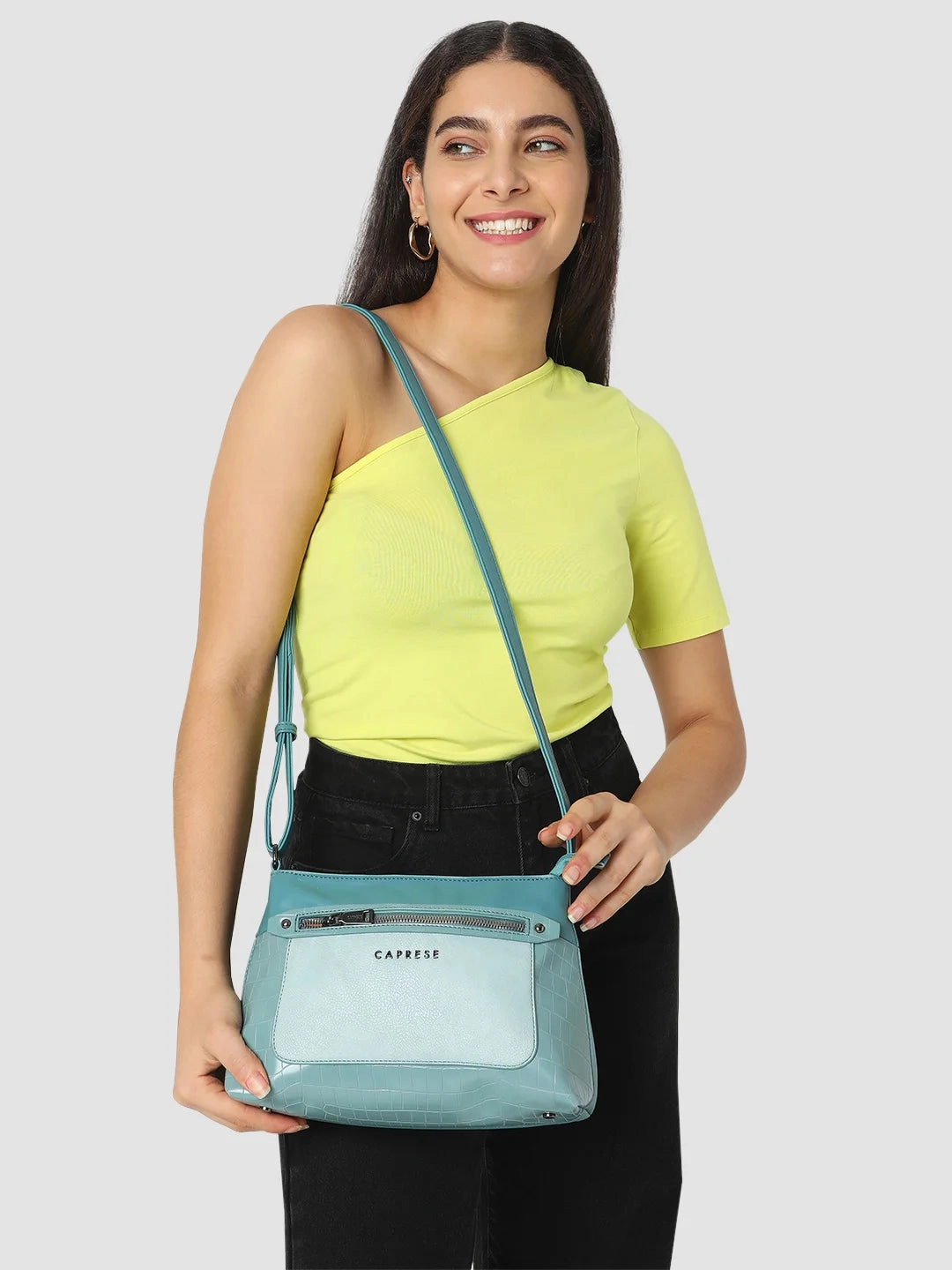 Caprese Gigi Medium Sapphire Sling Bag