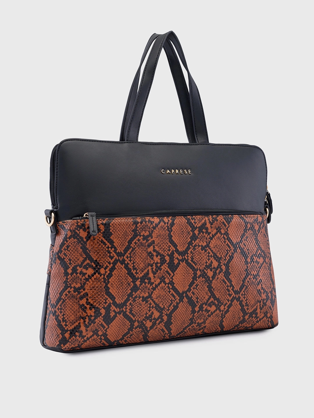 Caprese Gypsy Large Black Laptop Bag