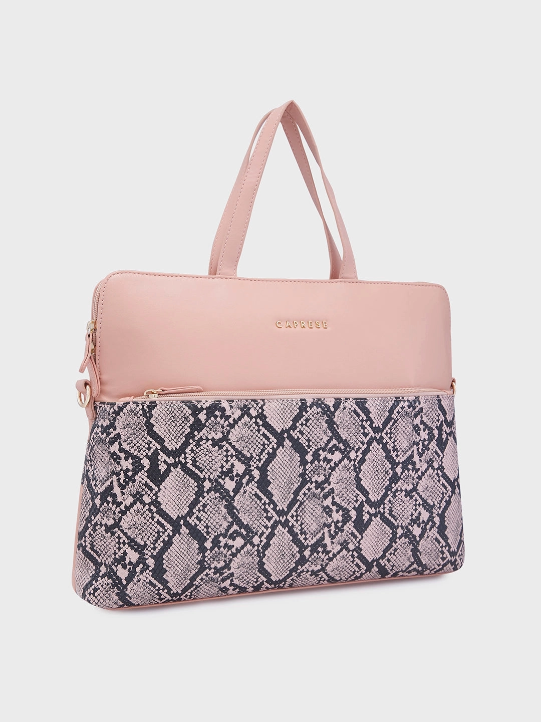 Caprese Gypsy Large Light Pink Laptop Bag