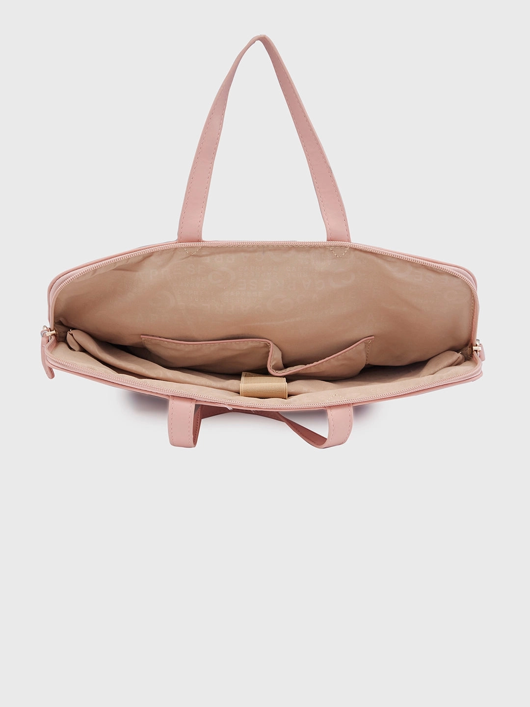 Caprese Gypsy Large Light Pink Laptop Bag