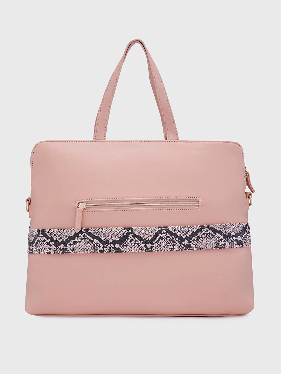 Caprese Gypsy Large Light Pink Laptop Bag