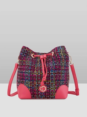 Caprese Harmonee Medium Fuchsia Sling Bag