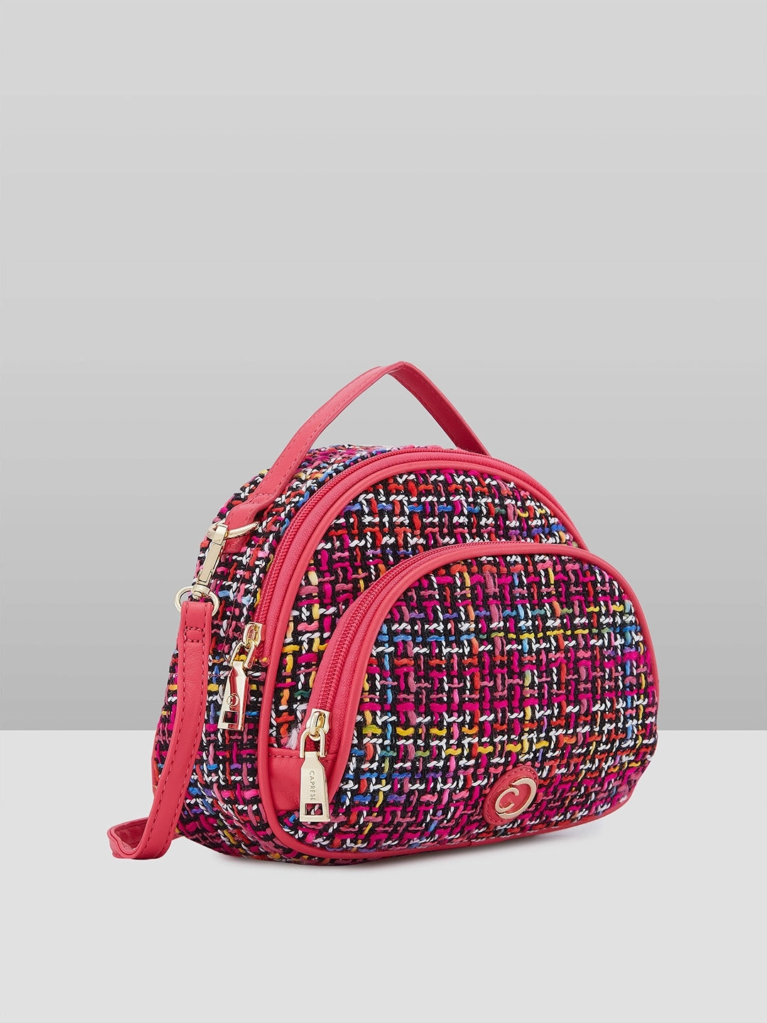 Caprese Harmonee Small Fuchsia Sling Bag