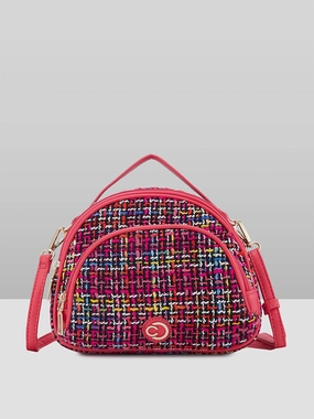 Caprese Harmonee Small Fuchsia Sling Bag