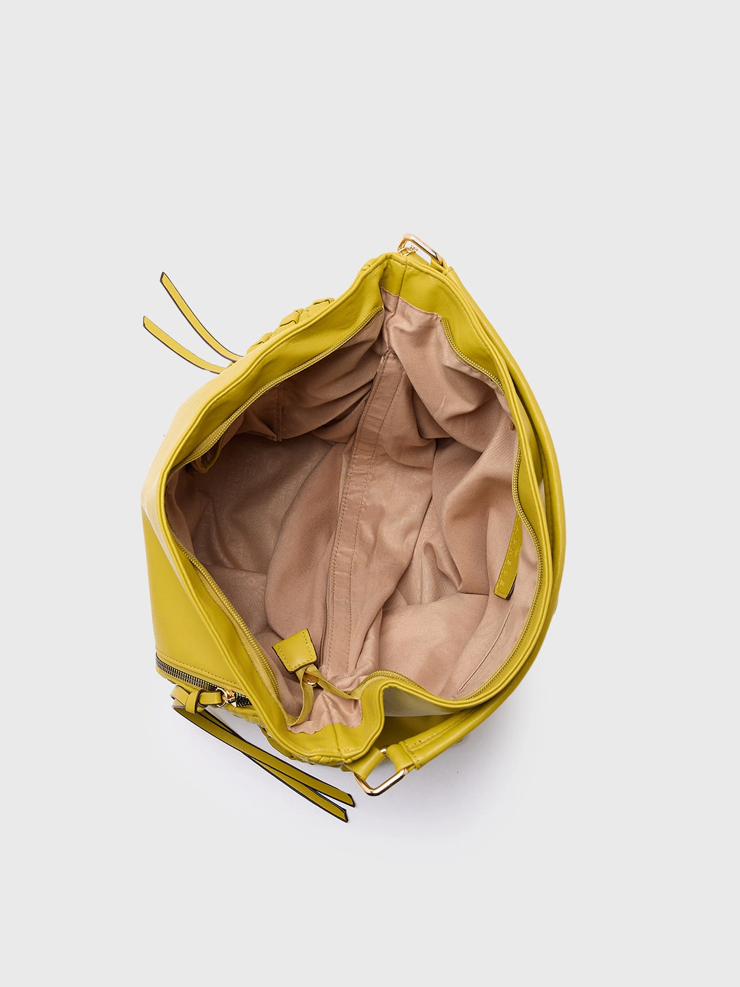 Caprese Havana Large Pastel Yellow Hobo Bag