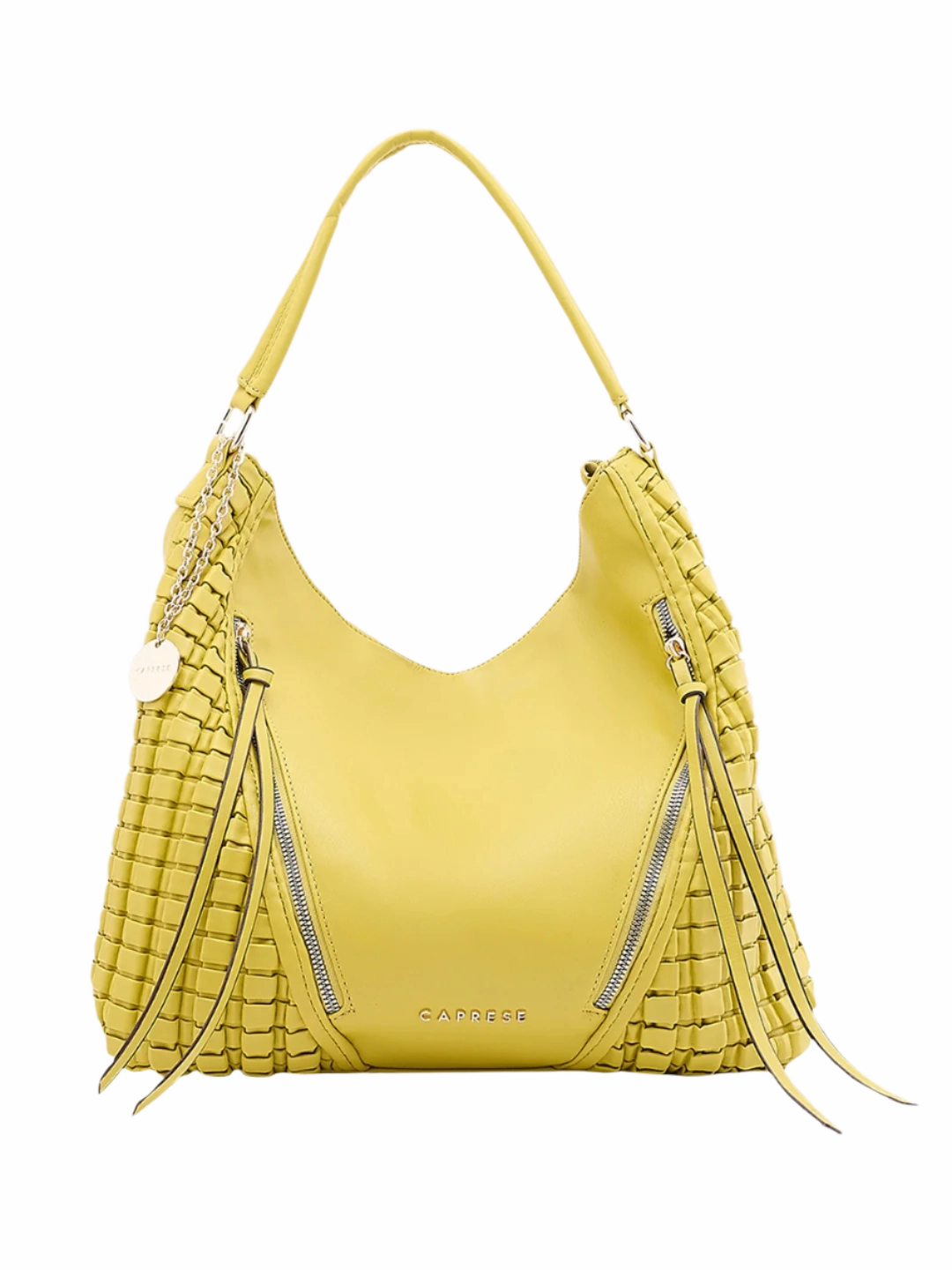 Caprese Havana Large Pastel Yellow Hobo Bag