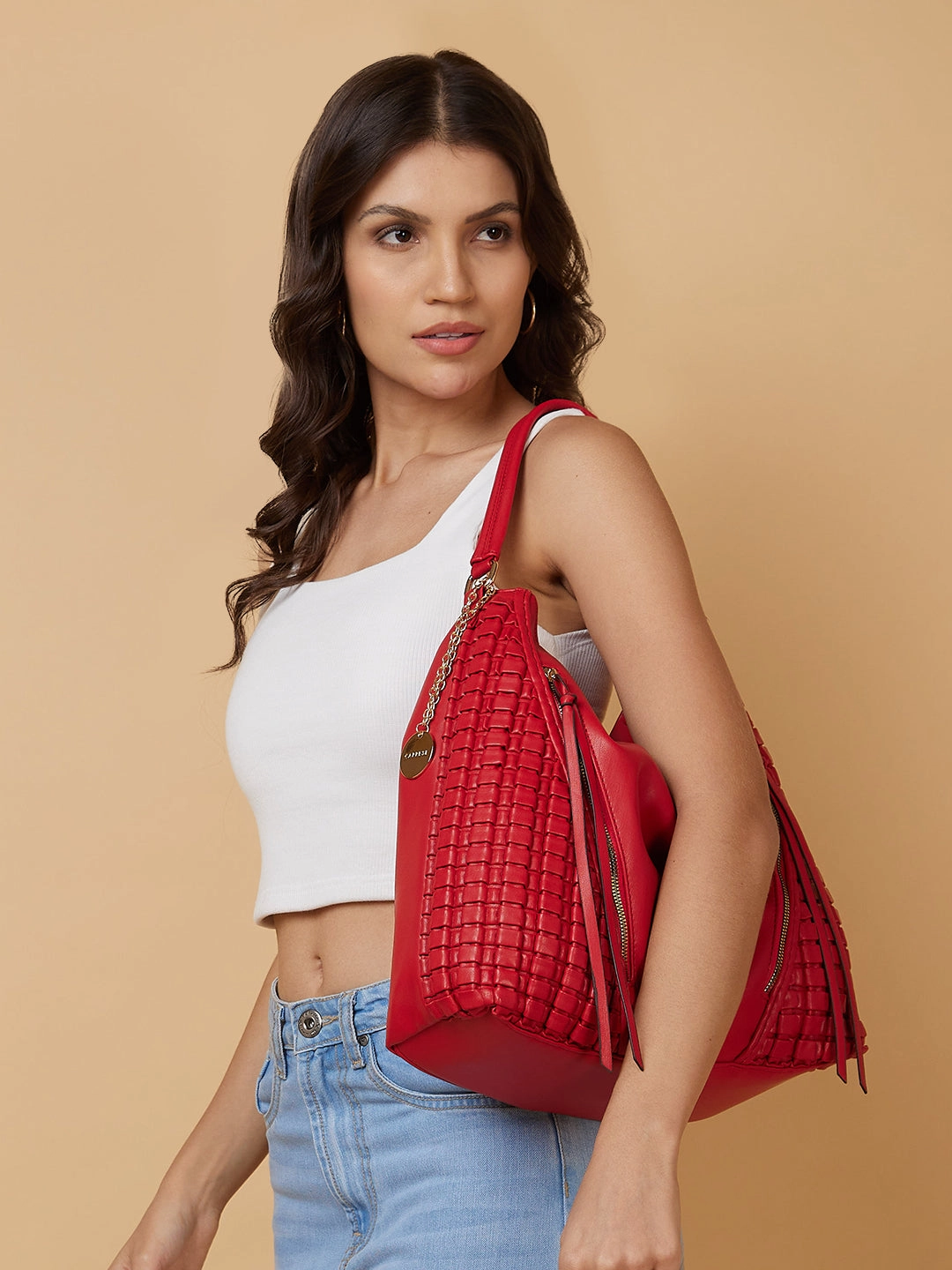 Caprese Havana Large Terra Hobo Bag
