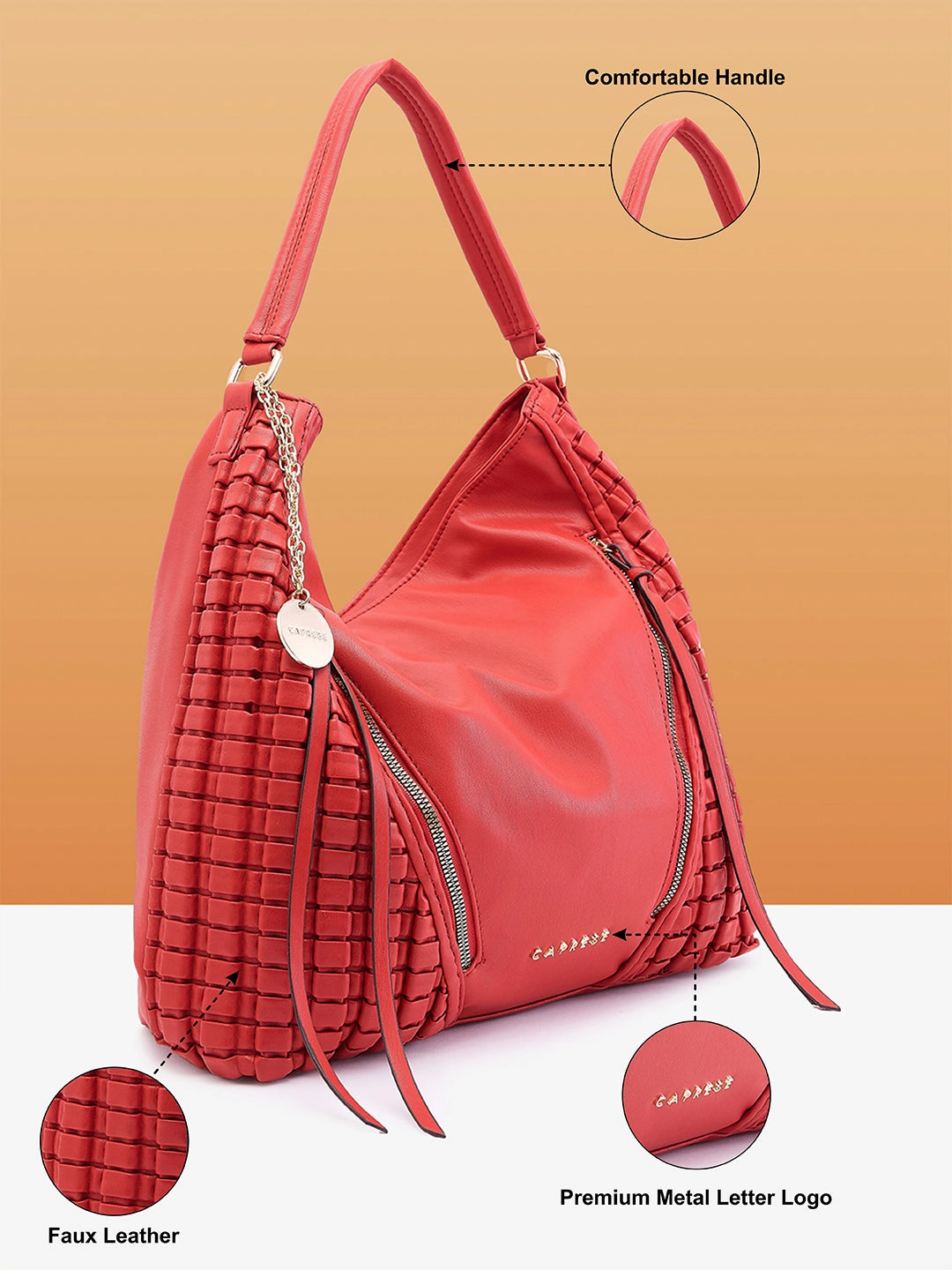 Caprese Havana Large Terra Hobo Bag
