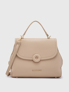 Caprese Jackie Medium Beige Sling Bag
