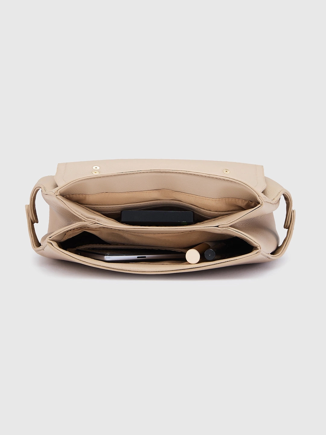 Caprese Jackie Medium Beige Sling Bag