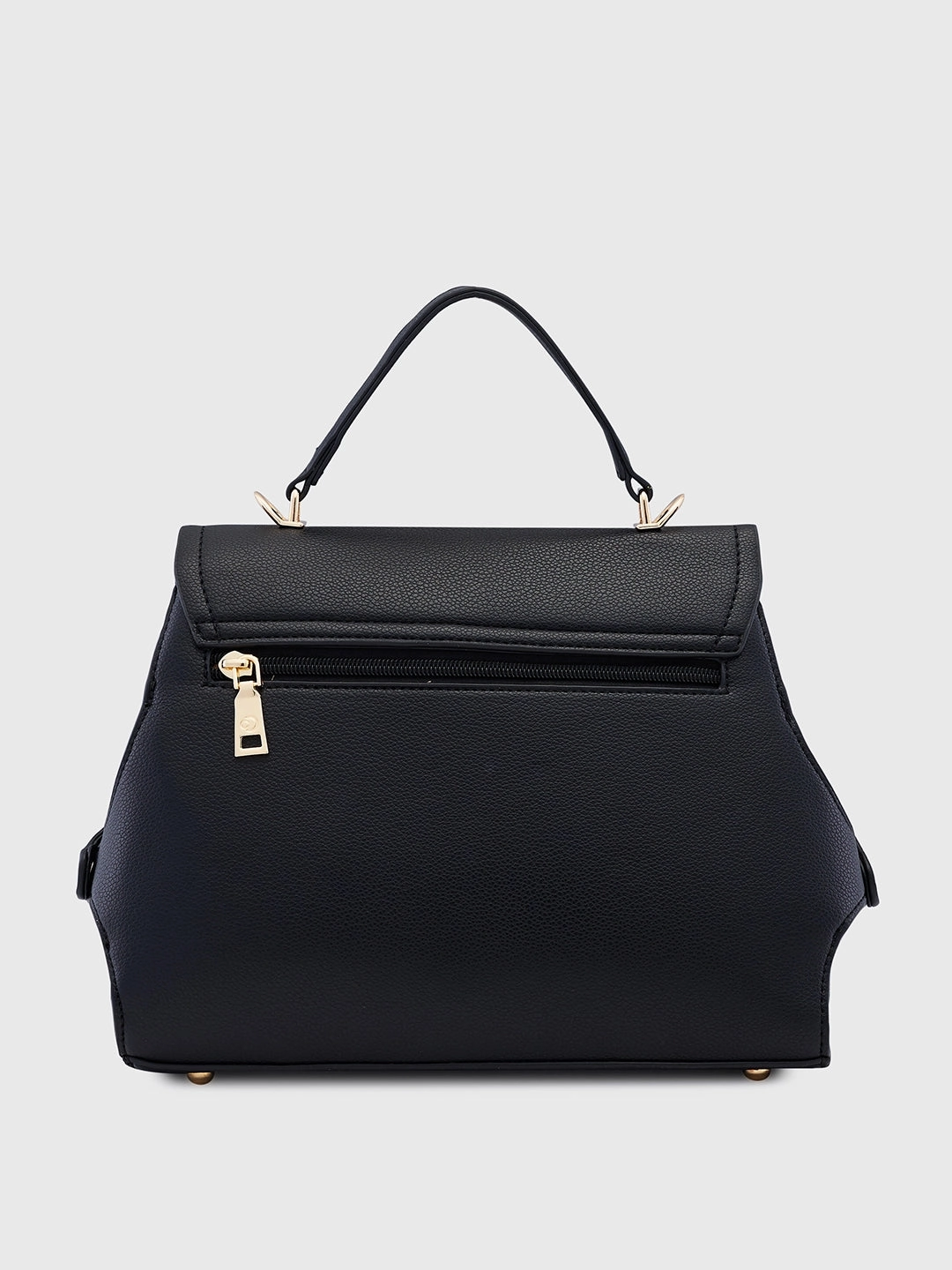 Caprese Jackie Medium Black Sling Bag