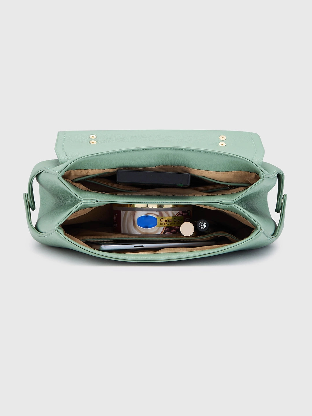 Caprese Jackie Medium Green Sling Bag