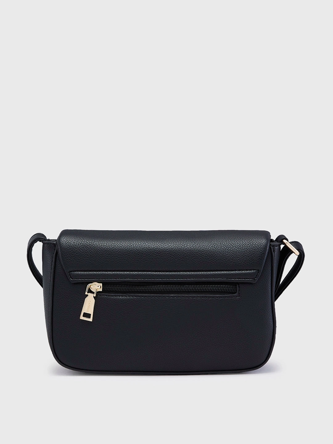 Caprese Jackie Small Black Sling Bag
