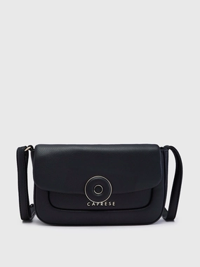 Caprese Jackie Small Black Sling Bag
