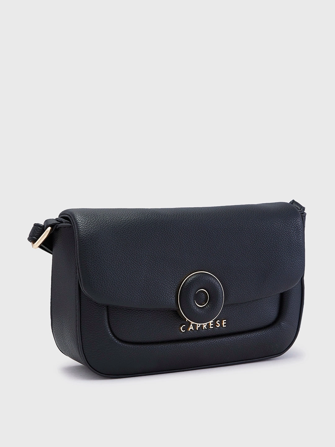 Caprese Jackie Small Black Sling Bag