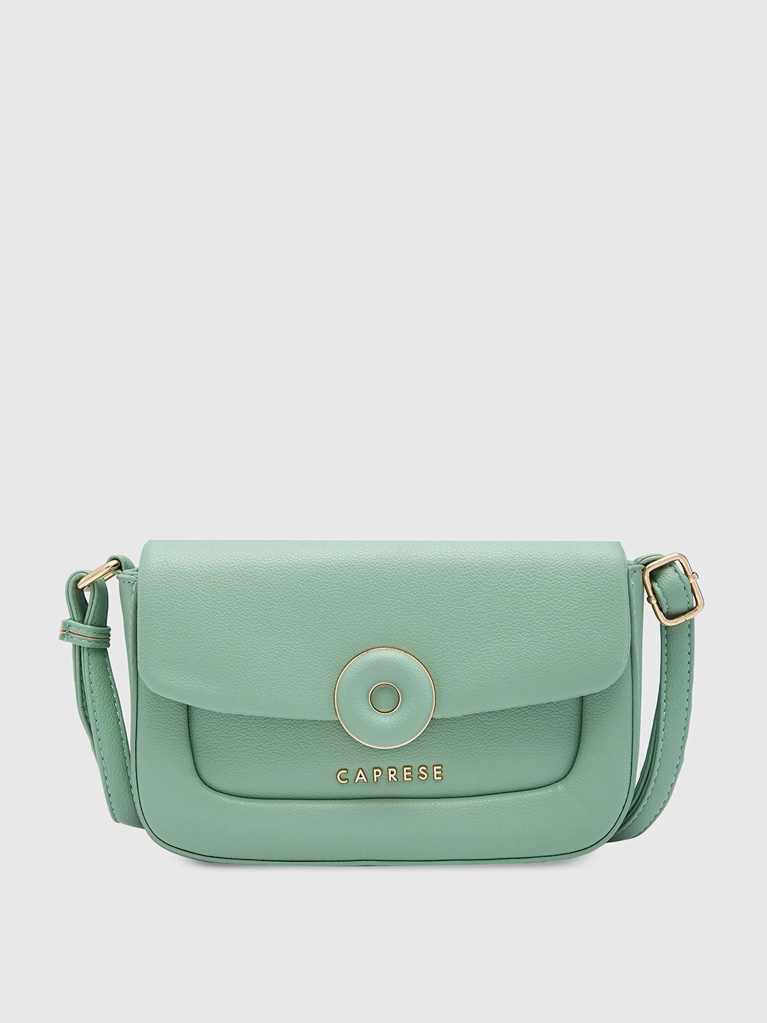 Caprese Jackie Small Green Sling Bag