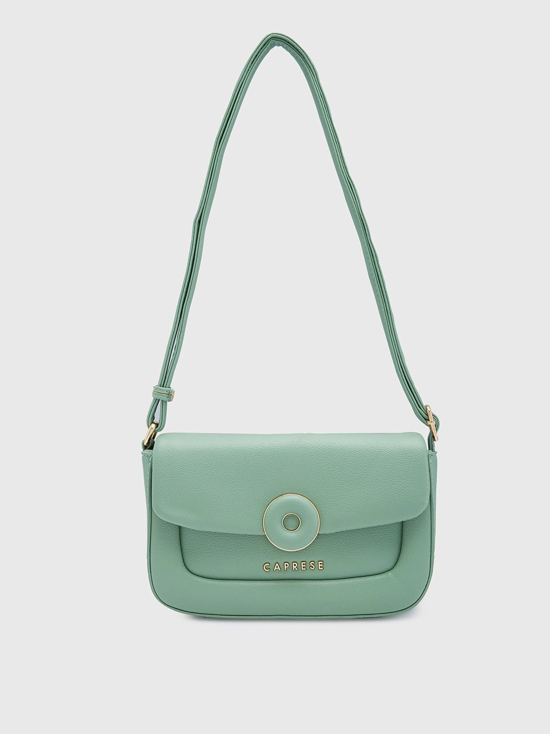 Caprese Jackie Small Green Sling Bag