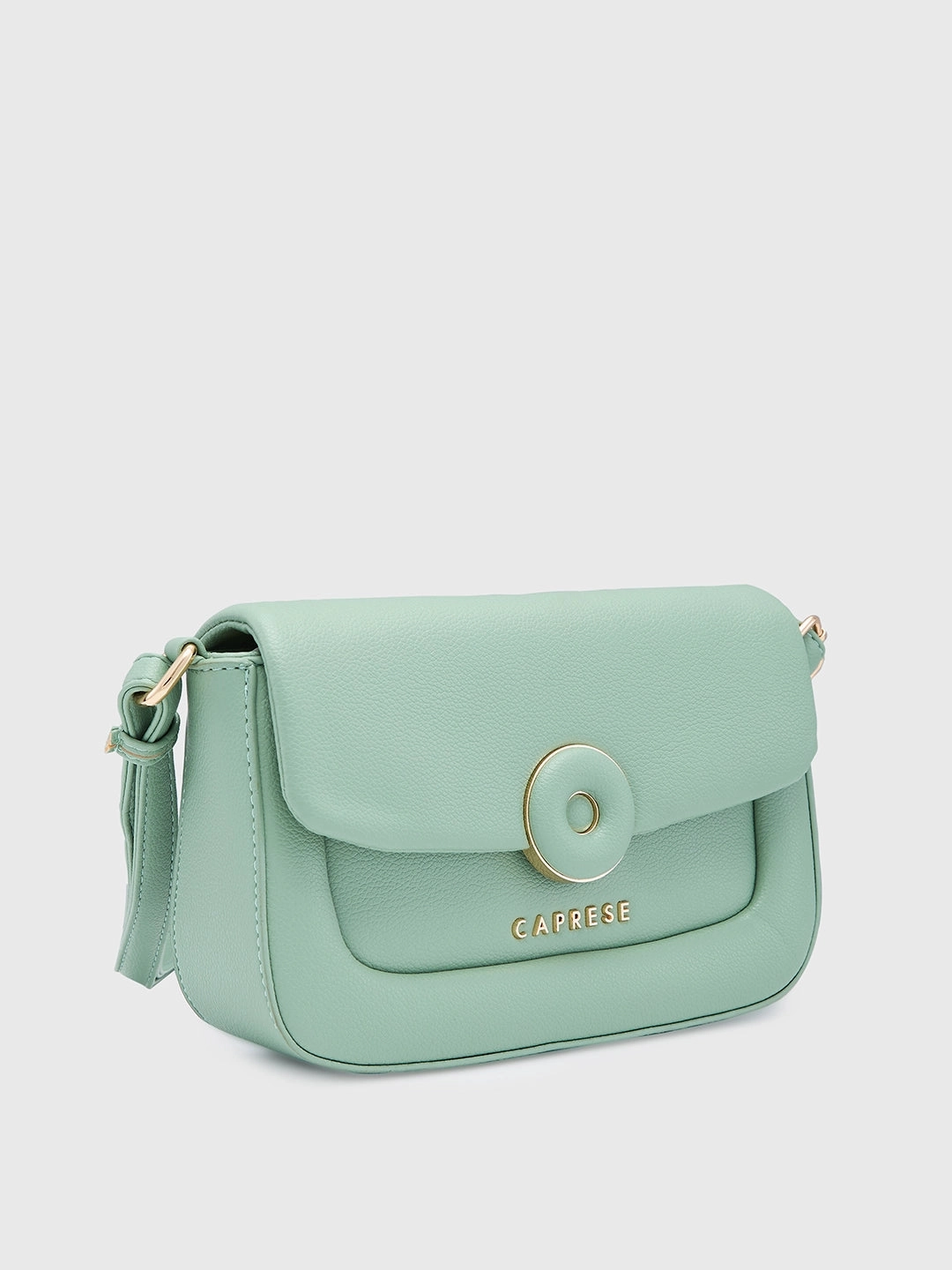 Caprese Jackie Small Green Sling Bag