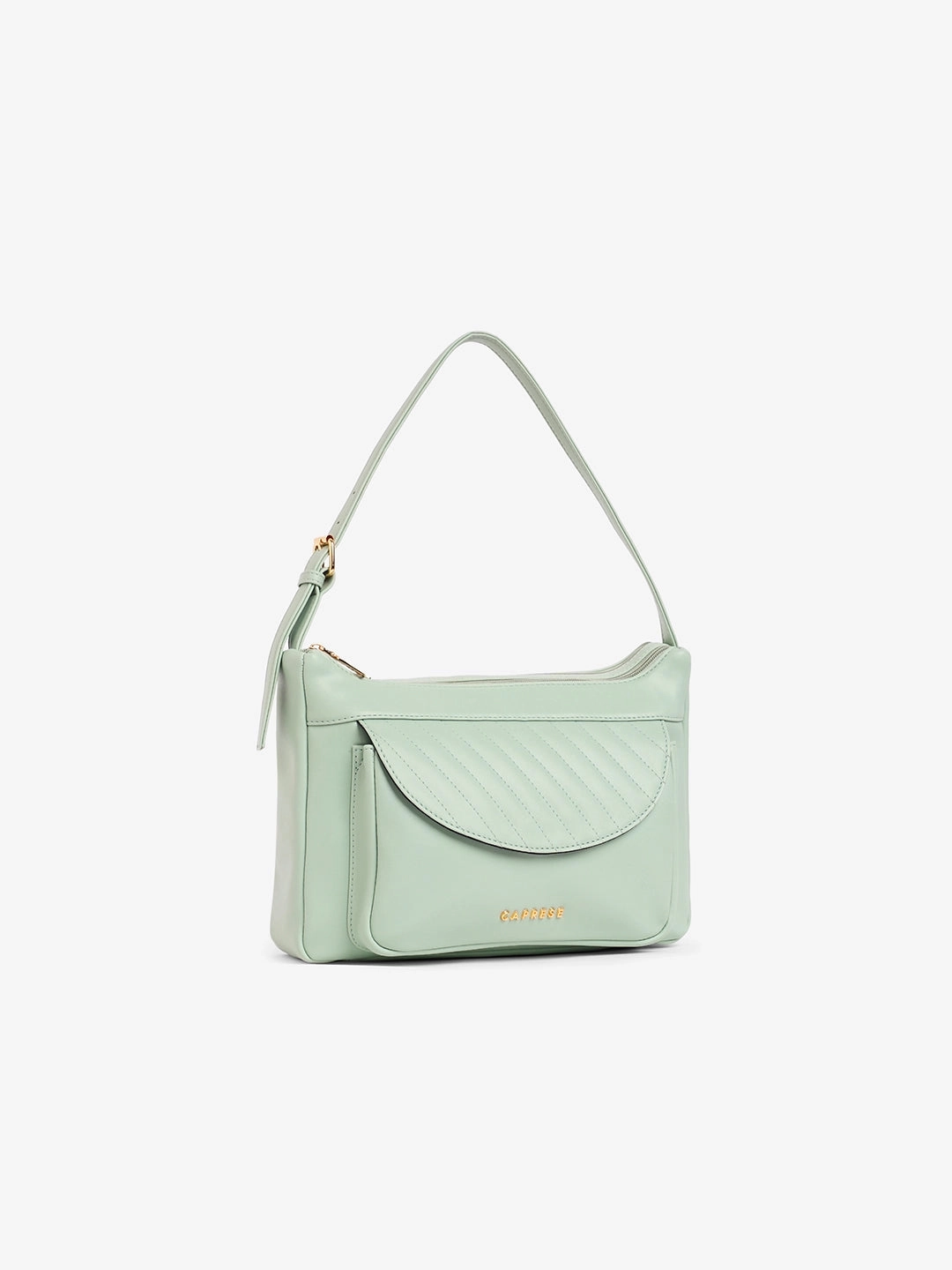 Caprese Jessica Medium Green Hobo Bag
