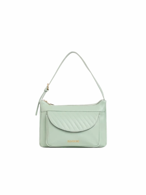 Caprese Jessica Medium Green Hobo Bag