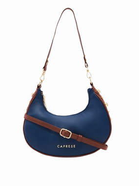 Caprese Josie Small Blue Hobo Bag