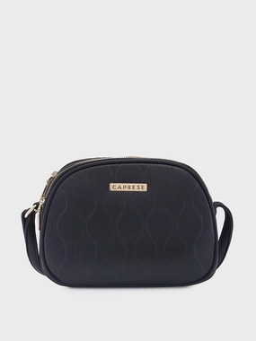Caprese Linz Medium Black Sling Bag