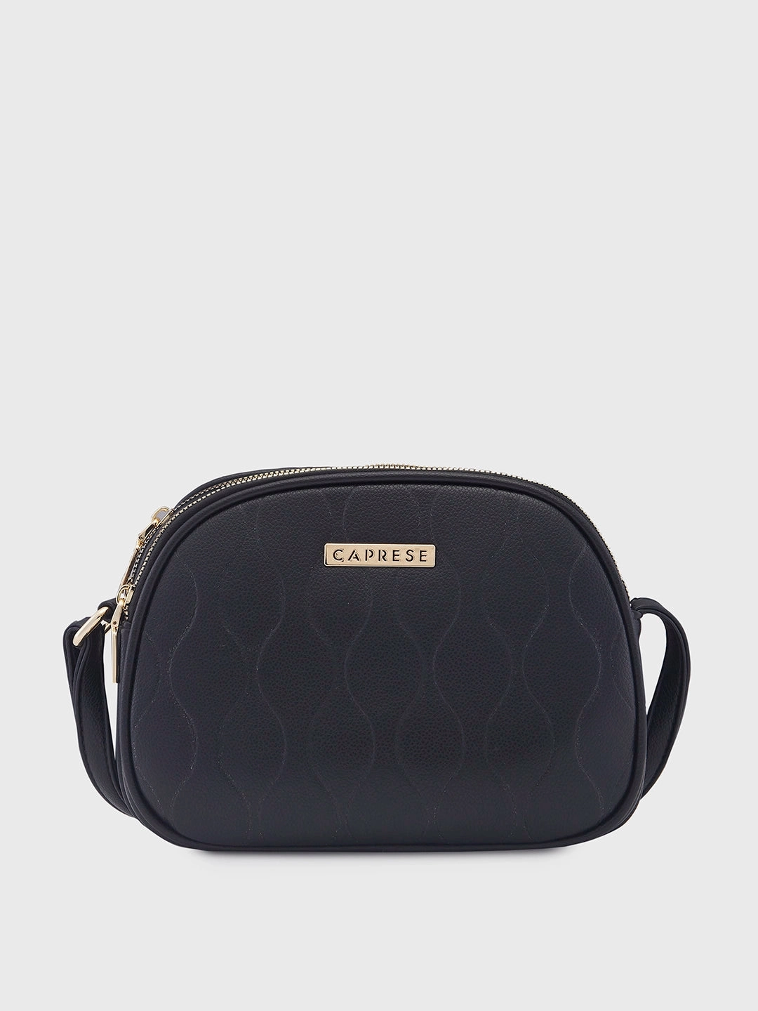 Caprese Linz Medium Black Sling Bag
