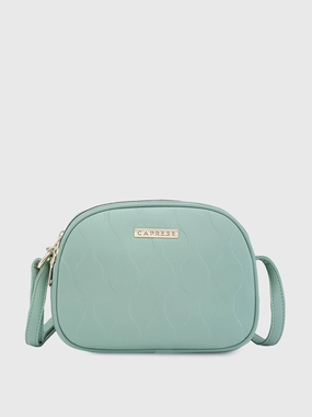 Caprese Linz Medium Green Sling Bag
