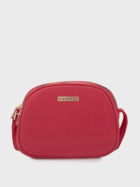 Caprese Linz Medium Pink Sling Bag