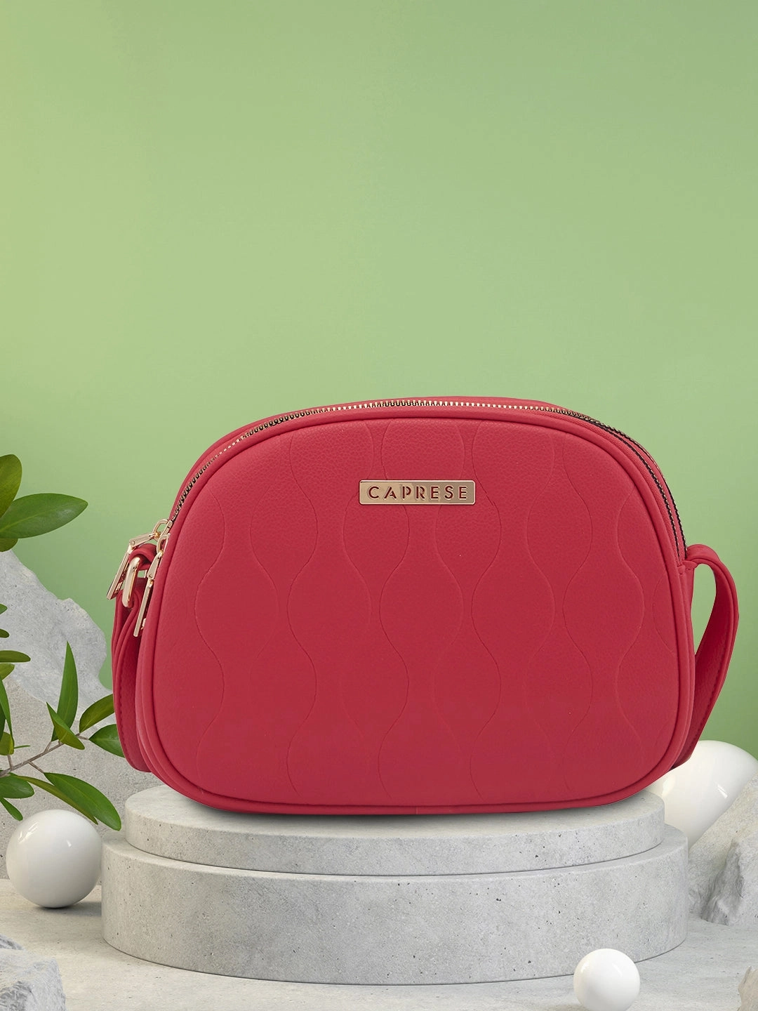 Caprese Linz Medium Pink Sling Bag