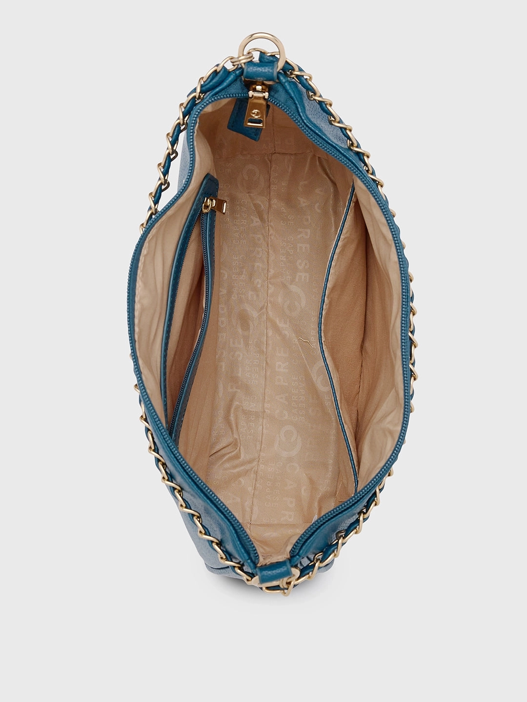 Caprese Maisie Large Teal Crossbody Bag