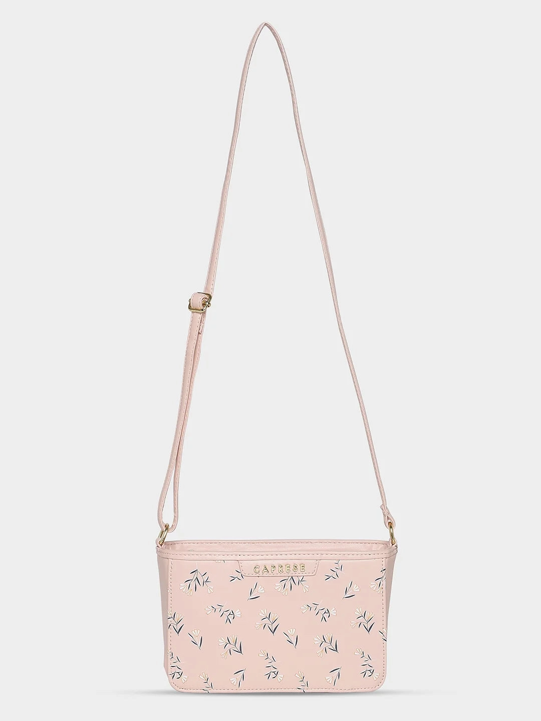 Caprese Merida Small Printed Blush Sling Bag
