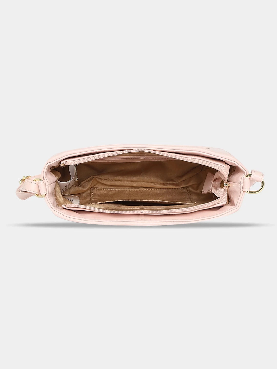 Caprese Merida Small Printed Blush Sling Bag
