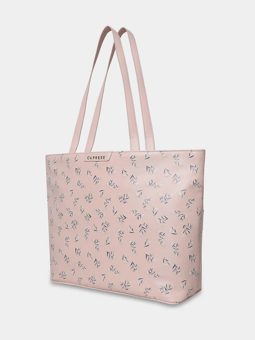 Caprese Merida Tote Printed Large Blush Laptop Bag