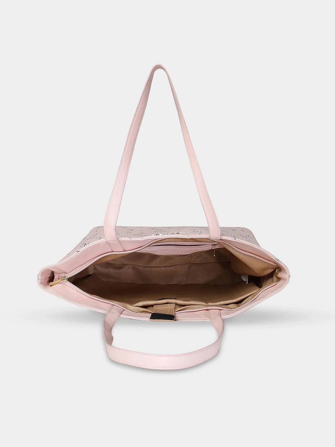 Caprese Merida Tote Printed Large Blush Laptop Bag