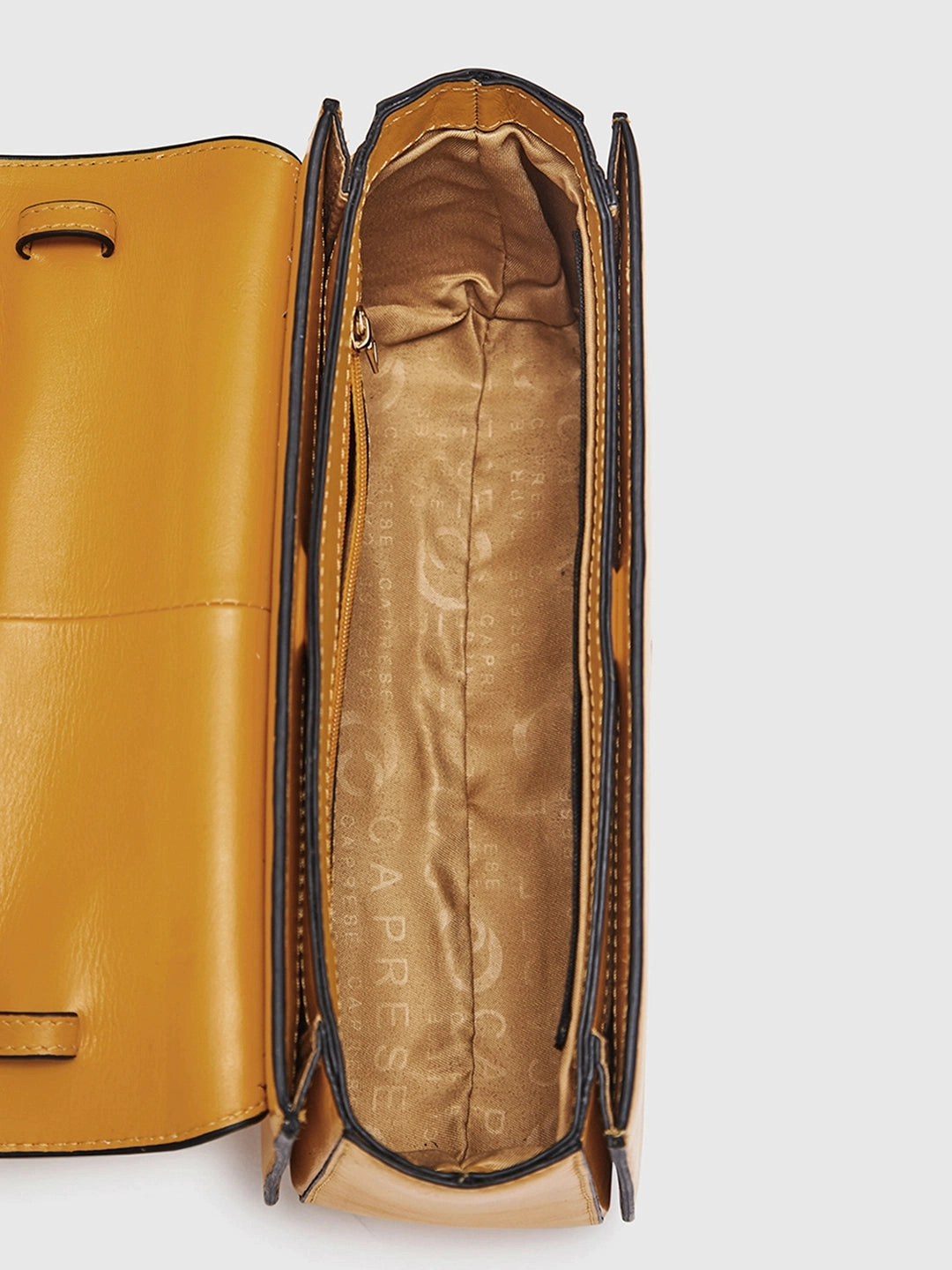 Caprese Minimal Formal Medium Yellow Sling Bag