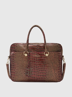 Caprese Miranda Large Burgundy Laptop Bag