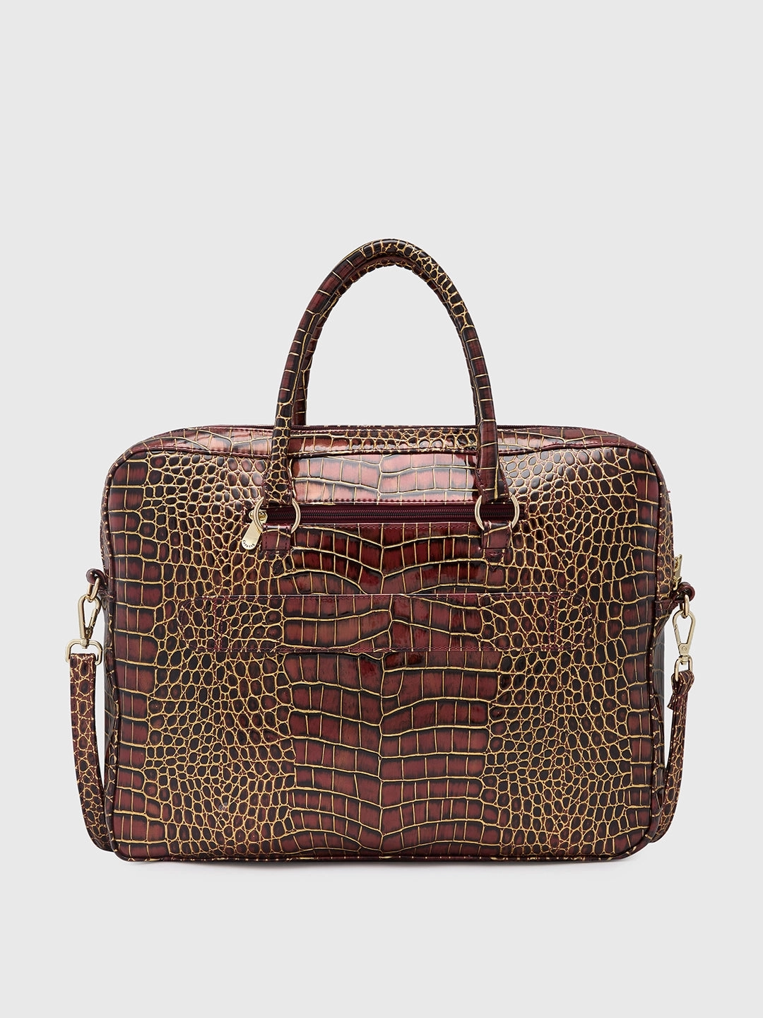 Caprese Miranda Large Burgundy Laptop Bag
