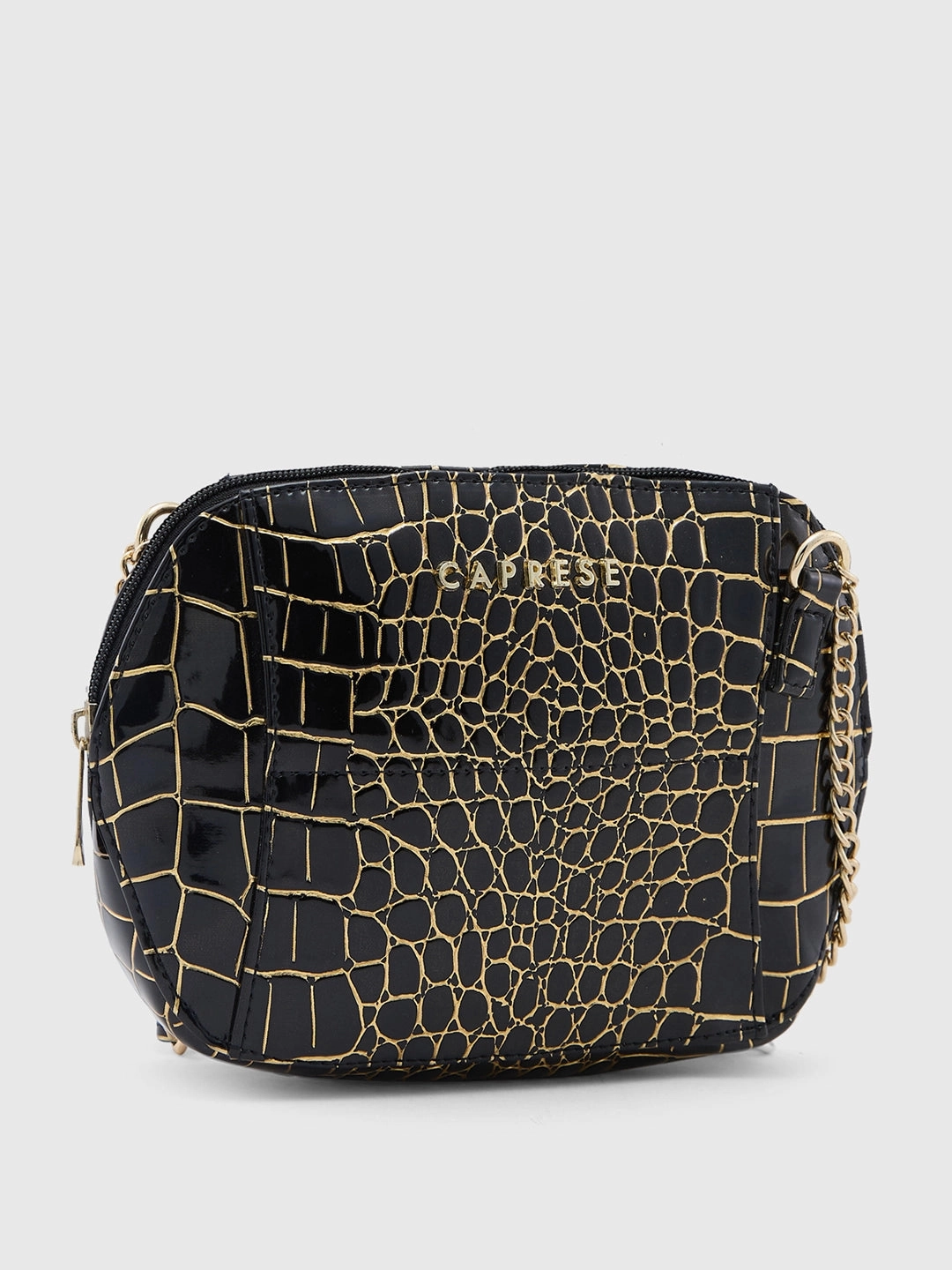 Caprese Miranda Small Black Sling Bag