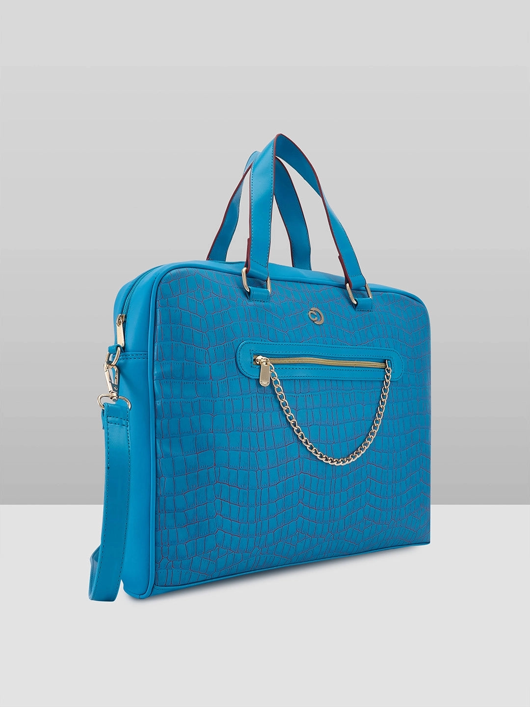 Caprese Mist Laptop Bag Large Blue